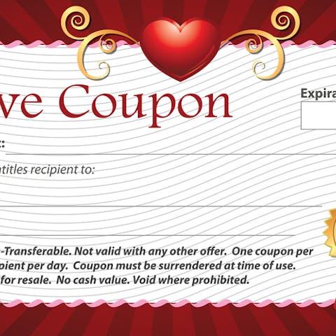 The Most Thoughtful Love Coupons to Offer on Special Occasions