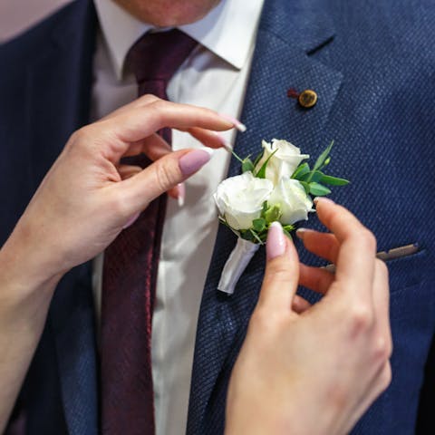 How to Put on a Boutonniere: A Brief Guide