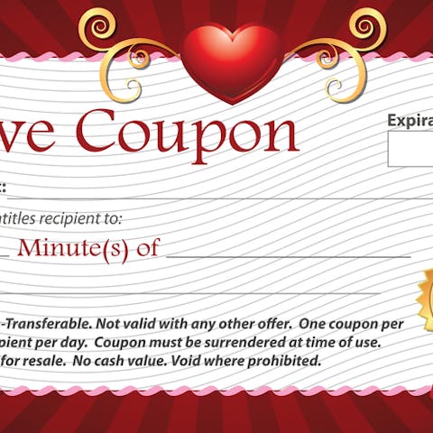 Great Love Coupon Ideas to Try