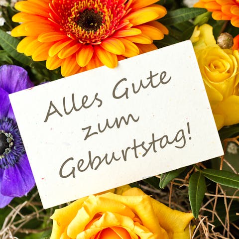 How to Say Happy Birthday in German