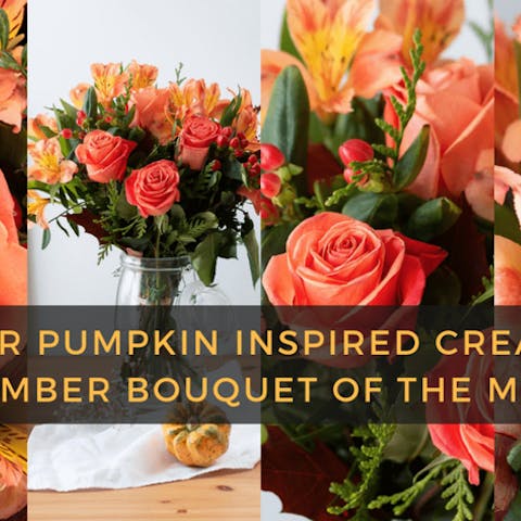 Why Our Pumpkin Inspired Creation is November Bouquet of the Month