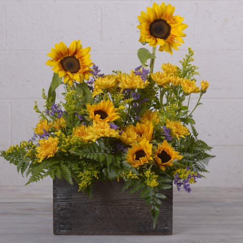 DIY With Flowers: Floral sponge in a box!