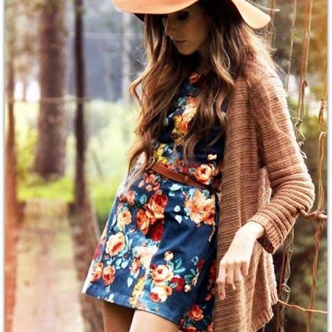 Autumn clothes us in flowers