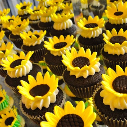 Flowers for a summer party
